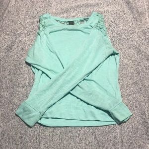 Teal long sleeve